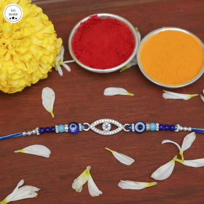 925 Evil Eye Silver Rakhi