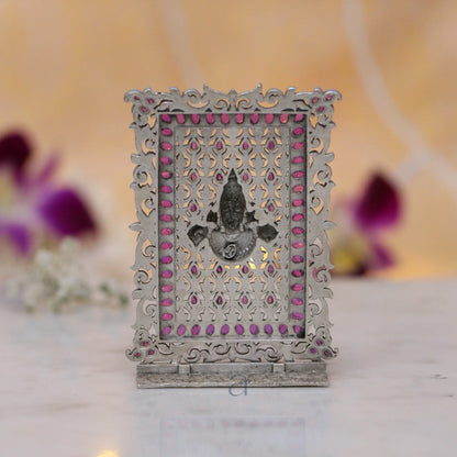 Silver Balaji Idol Frame