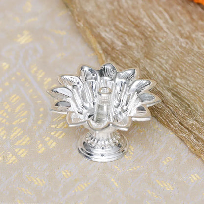 Enchanting Silver Niranjan Diya