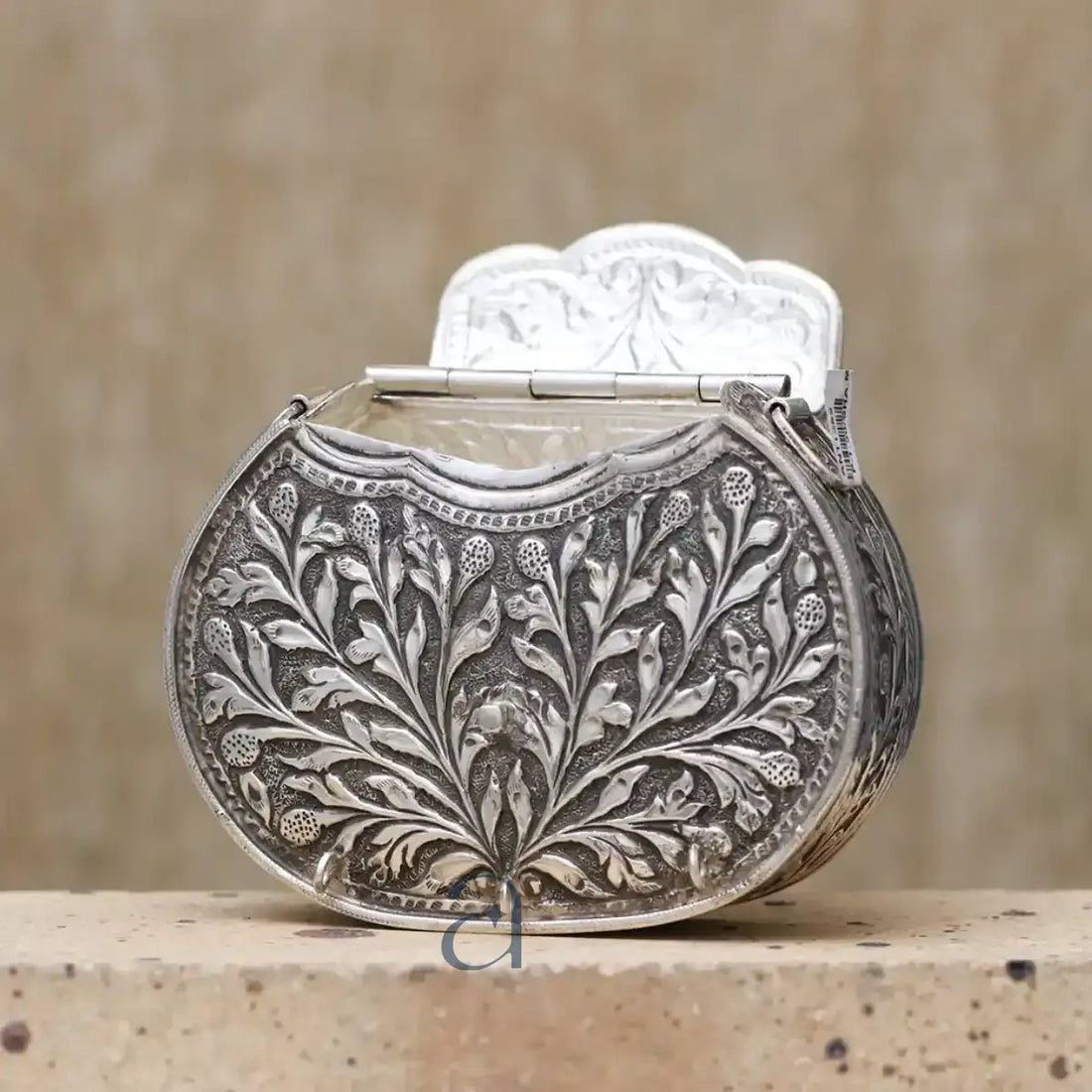 Timeless Antique Silver Purse