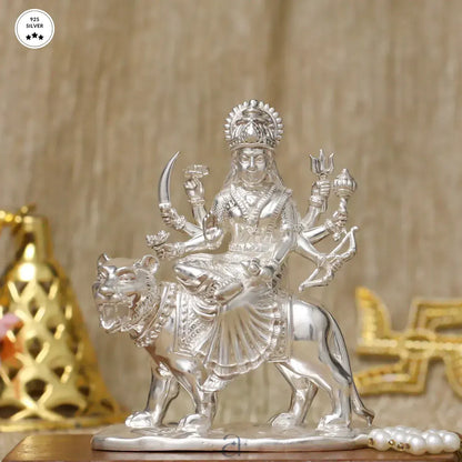 925 Silver Durga Maa