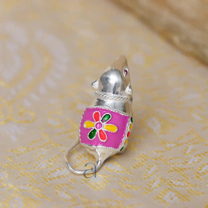 Purple Silver Divine Mushakraj