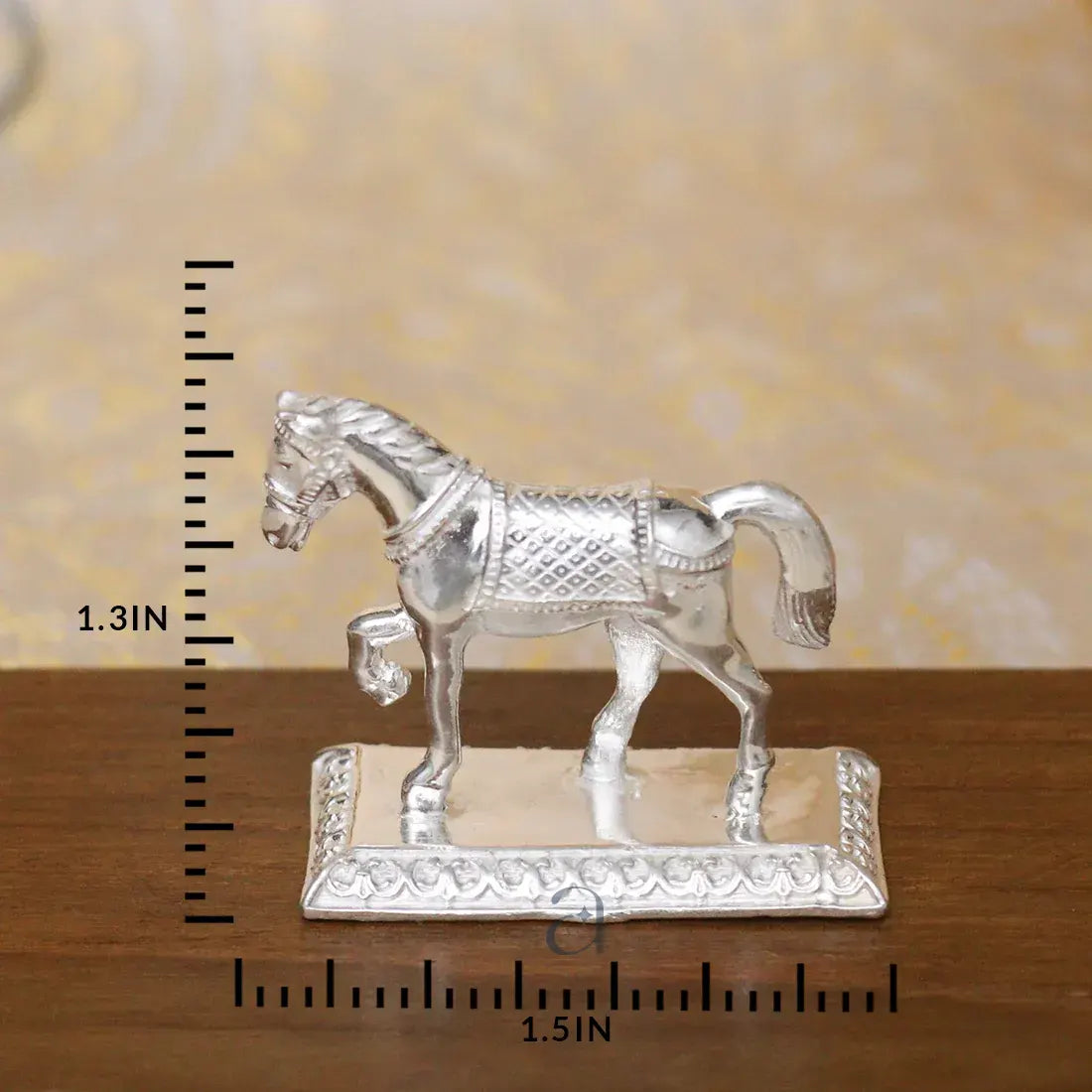 Elegant 925 Silver Horse