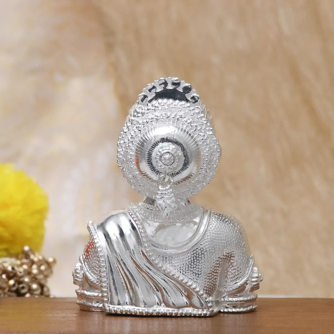 Elegant 925 Silver Goddess Gauri