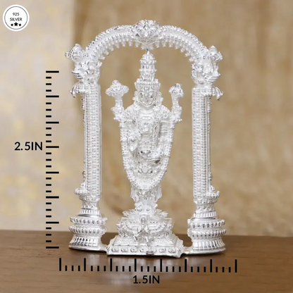 925 Silver Solid Balaji Idol