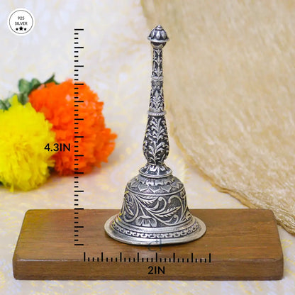 925 Antique Filigree Designed Silver Ghanti