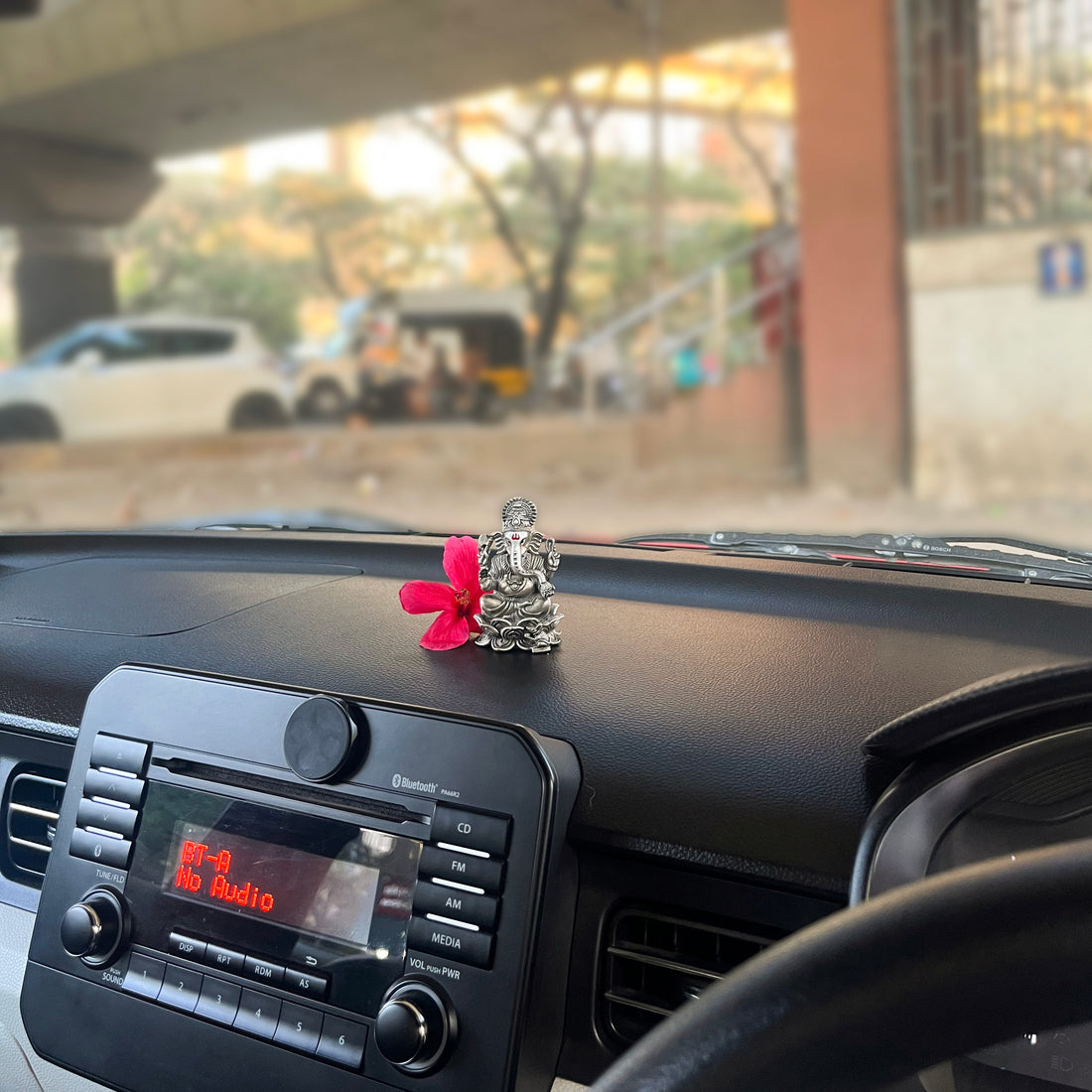 Handcrafted Ganesh Idol for Car Dashboard (1.5) IN