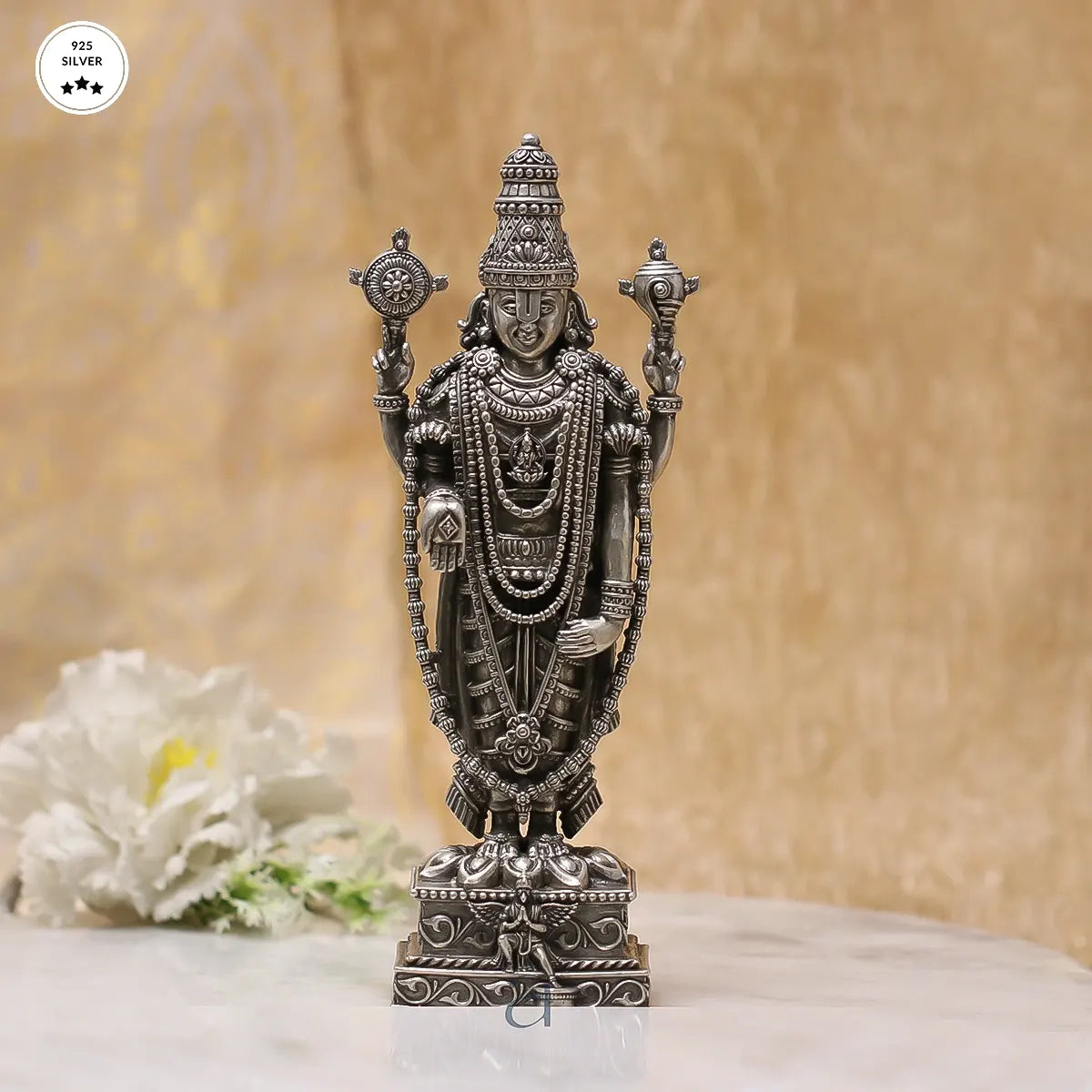 925 Majestic Antique Silver Balaji Idol