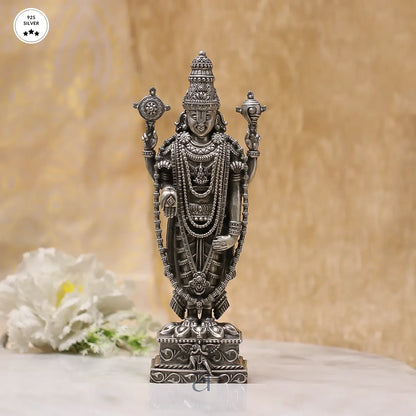 925 Majestic Antique Silver Balaji Idol