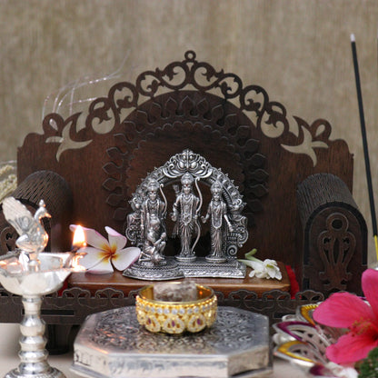 Silver Ram Darbar for Home Worship
