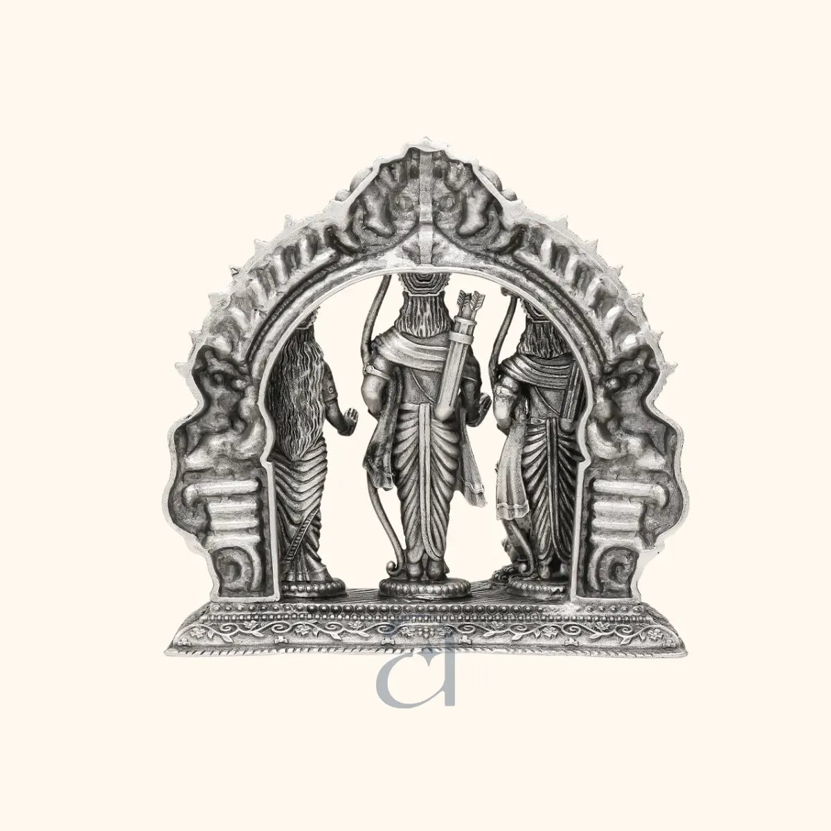 925 Ram Darbar Antique Silver Idol