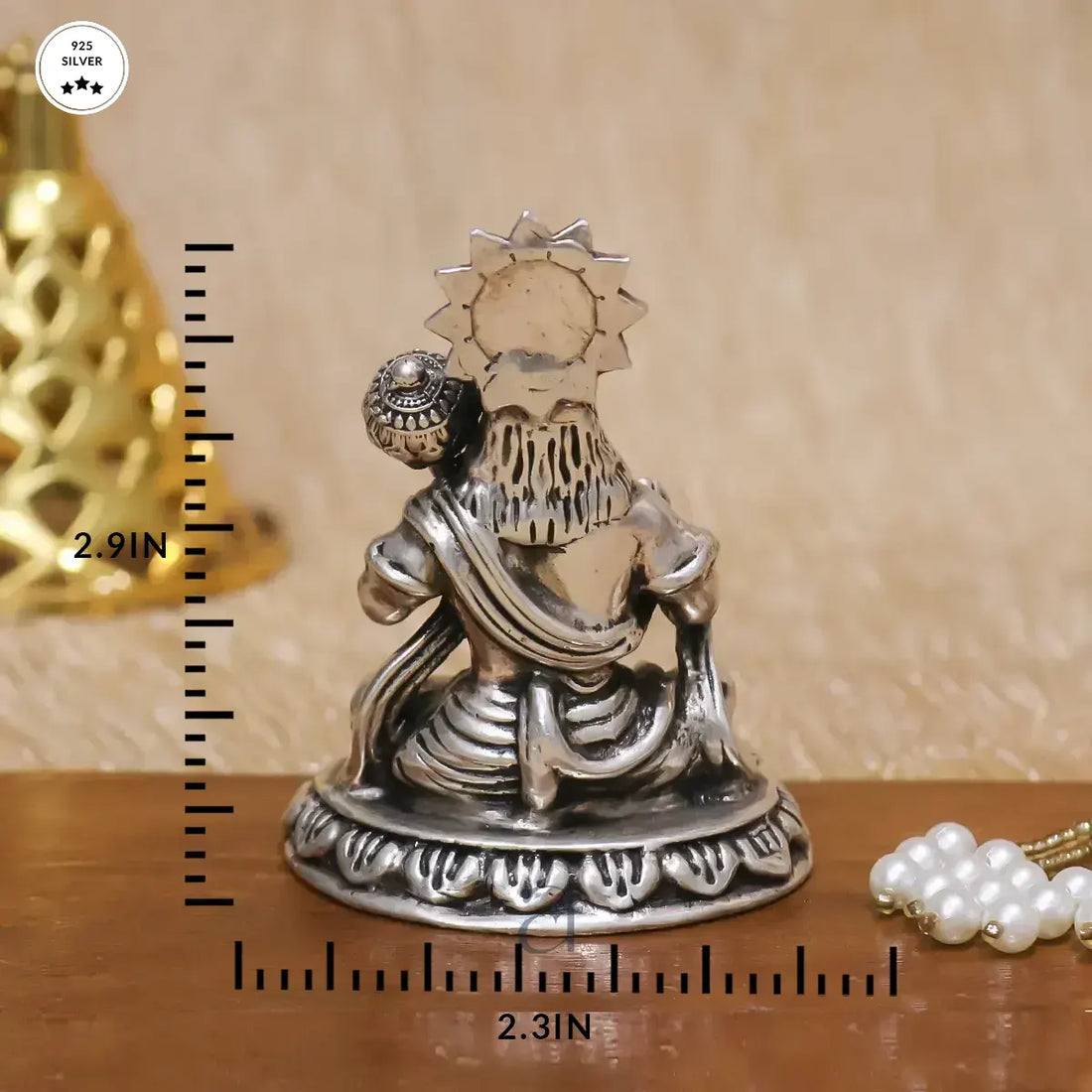 925 Antique Silver Hanumanji