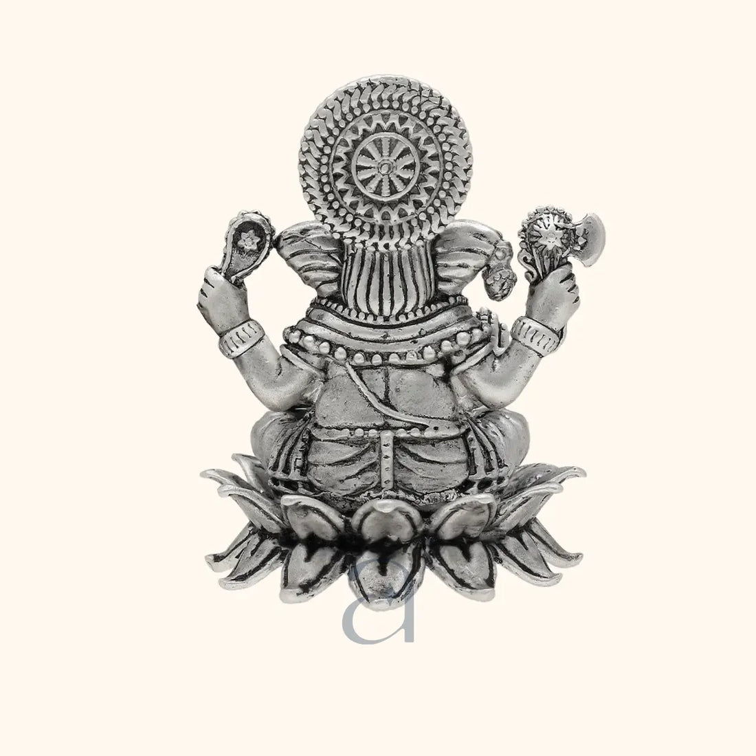 925 Silver Antique Ganeshji Murti