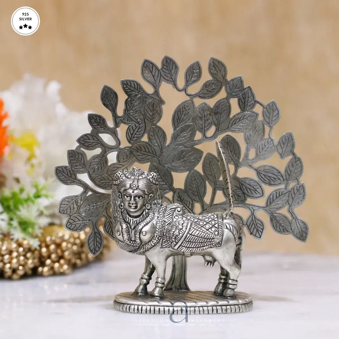 925 Antique Silver Kamadhenu