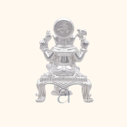 925 Silver Lord Ganeshji on Paat