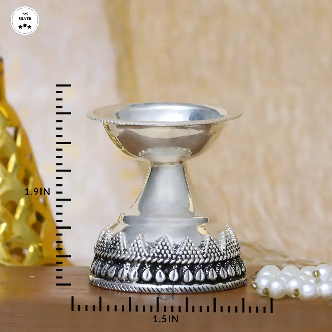 925 Antique Silver Niranjan