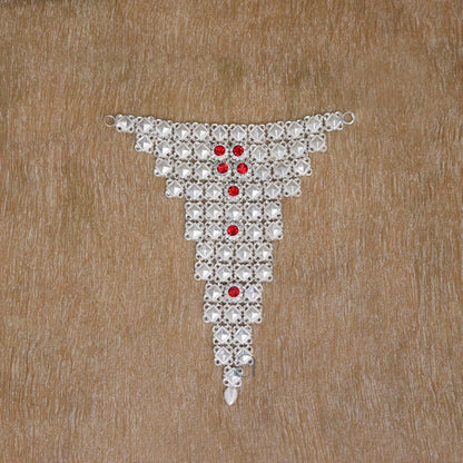 Silver Ganpati Trunk Cover