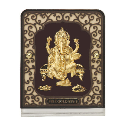 Gold Ganesh Table Top Frame