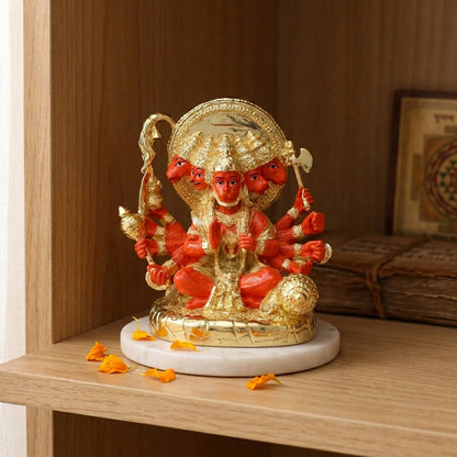 Buy Panchmukhi Hanumanji Idol Online at Best Price - Aahi Silverware | Ranka Jewellers
