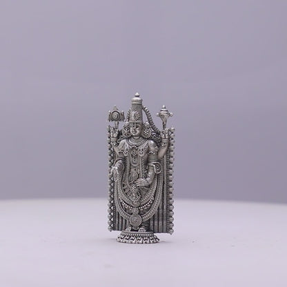 925 Sterling Silver Hollow Balaji Idol